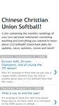 Mobile Screenshot of ccusoftball.blogspot.com