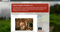 Desktop Screenshot of ourayvacationrentals.blogspot.com