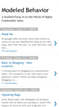 Mobile Screenshot of modeledbehavior.blogspot.com