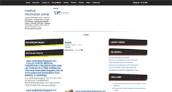 Desktop Screenshot of medical-potral.blogspot.com