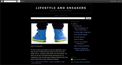 Desktop Screenshot of lifestyleandsneakers.blogspot.com