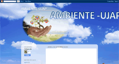 Desktop Screenshot of ambiente-ujap.blogspot.com