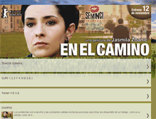 Tablet Screenshot of enelcaminolapelicula.blogspot.com
