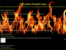 Tablet Screenshot of matematicapegandofogo.blogspot.com