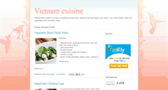 Desktop Screenshot of cuisinevn.blogspot.com
