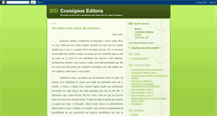Desktop Screenshot of cronopioseditora.blogspot.com