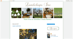Desktop Screenshot of lambchopsinc.blogspot.com