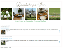 Tablet Screenshot of lambchopsinc.blogspot.com