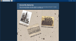 Desktop Screenshot of grovevillememories.blogspot.com