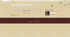 Desktop Screenshot of mipe2007.blogspot.com