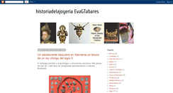 Desktop Screenshot of historiadelajoyeria.blogspot.com