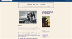 Desktop Screenshot of faithinthezone.blogspot.com