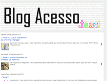 Tablet Screenshot of blogacessoteen.blogspot.com