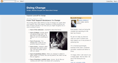 Desktop Screenshot of doingchange.blogspot.com