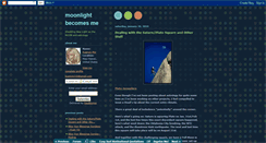 Desktop Screenshot of moonlightbecomesme.blogspot.com