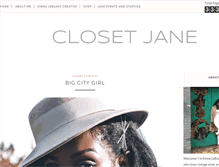 Tablet Screenshot of closetjane.blogspot.com