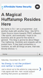 Mobile Screenshot of huffalump-magic.blogspot.com