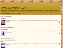 Tablet Screenshot of consultorioencasa.blogspot.com