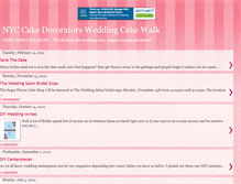 Tablet Screenshot of nyccakedecoratorsweddingcakes.blogspot.com