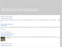 Tablet Screenshot of biblioinformatick.blogspot.com