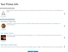 Tablet Screenshot of info-fitness.blogspot.com