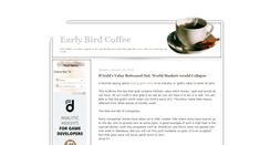 Desktop Screenshot of early-bird-coffee.blogspot.com