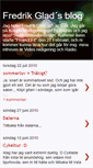 Mobile Screenshot of fredrikglad.blogspot.com