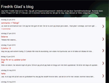 Tablet Screenshot of fredrikglad.blogspot.com