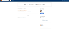 Desktop Screenshot of mustaphakamaljebah.blogspot.com