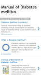 Mobile Screenshot of manualofdiabetesmellitus.blogspot.com