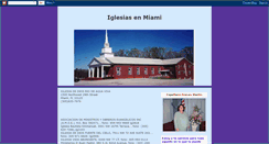 Desktop Screenshot of iglesiasenmiami.blogspot.com