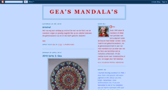 Desktop Screenshot of geasmandalas.blogspot.com