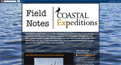 Desktop Screenshot of expeditionfieldnotes.blogspot.com
