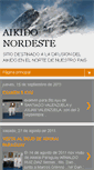 Mobile Screenshot of aikidonordeste.blogspot.com