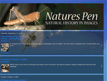 Tablet Screenshot of naturespen.blogspot.com