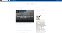 Desktop Screenshot of carlosluzzi-reel.blogspot.com