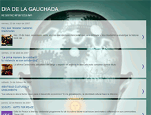 Tablet Screenshot of diadelagauchada.blogspot.com