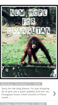 Mobile Screenshot of orang-utan-lovers.blogspot.com