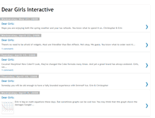 Tablet Screenshot of deargirlsinteractive.blogspot.com