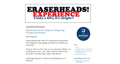 Desktop Screenshot of eraserheadsexperience.blogspot.com