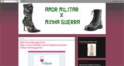 Desktop Screenshot of livroamormilitar.blogspot.com