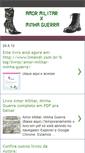 Mobile Screenshot of livroamormilitar.blogspot.com