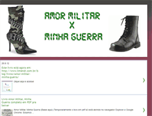 Tablet Screenshot of livroamormilitar.blogspot.com