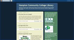 Desktop Screenshot of hcclibraryonline.blogspot.com
