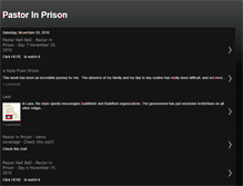 Tablet Screenshot of pastorinprison.blogspot.com