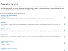 Tablet Screenshot of contatosnextel.blogspot.com