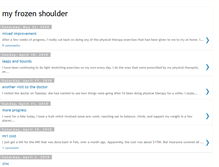 Tablet Screenshot of myfrozenshoulder.blogspot.com