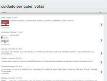 Tablet Screenshot of cuidadoporquienvotas.blogspot.com