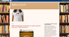 Desktop Screenshot of bilkentelit.blogspot.com