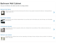 Tablet Screenshot of bathroomwallcabinetreview.blogspot.com